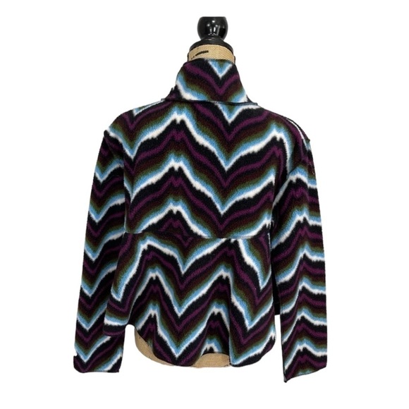 URBAN Outfitters Half Zip Aztec Cropped Sweater Size Medium - Picture 7 of 10